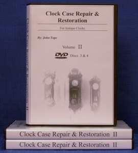 Clock Case Repair Restoration DVD II