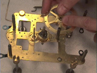 Clock Repair assemble the strike